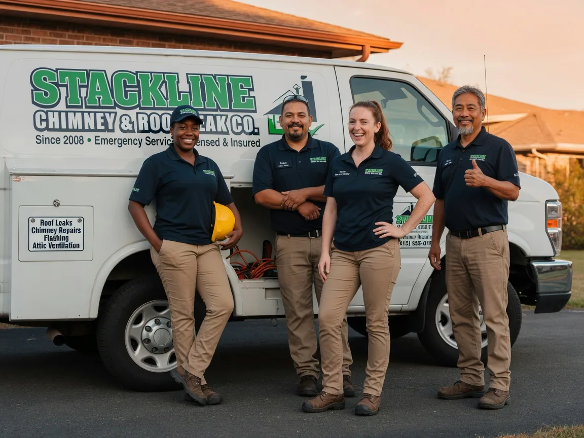Chimney flashing repair company in Erie, MI